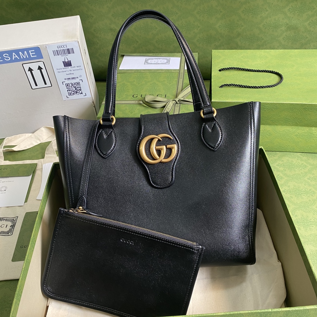 Bagsaaa Gvc*1 652680 Black Tote - 28*26*8.5cm