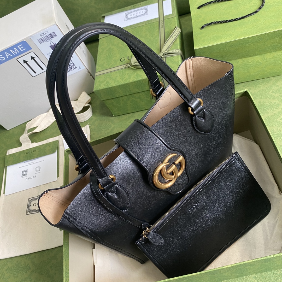 Bagsaaa Gvc*1 652680 Black Tote - 28*26*8.5cm