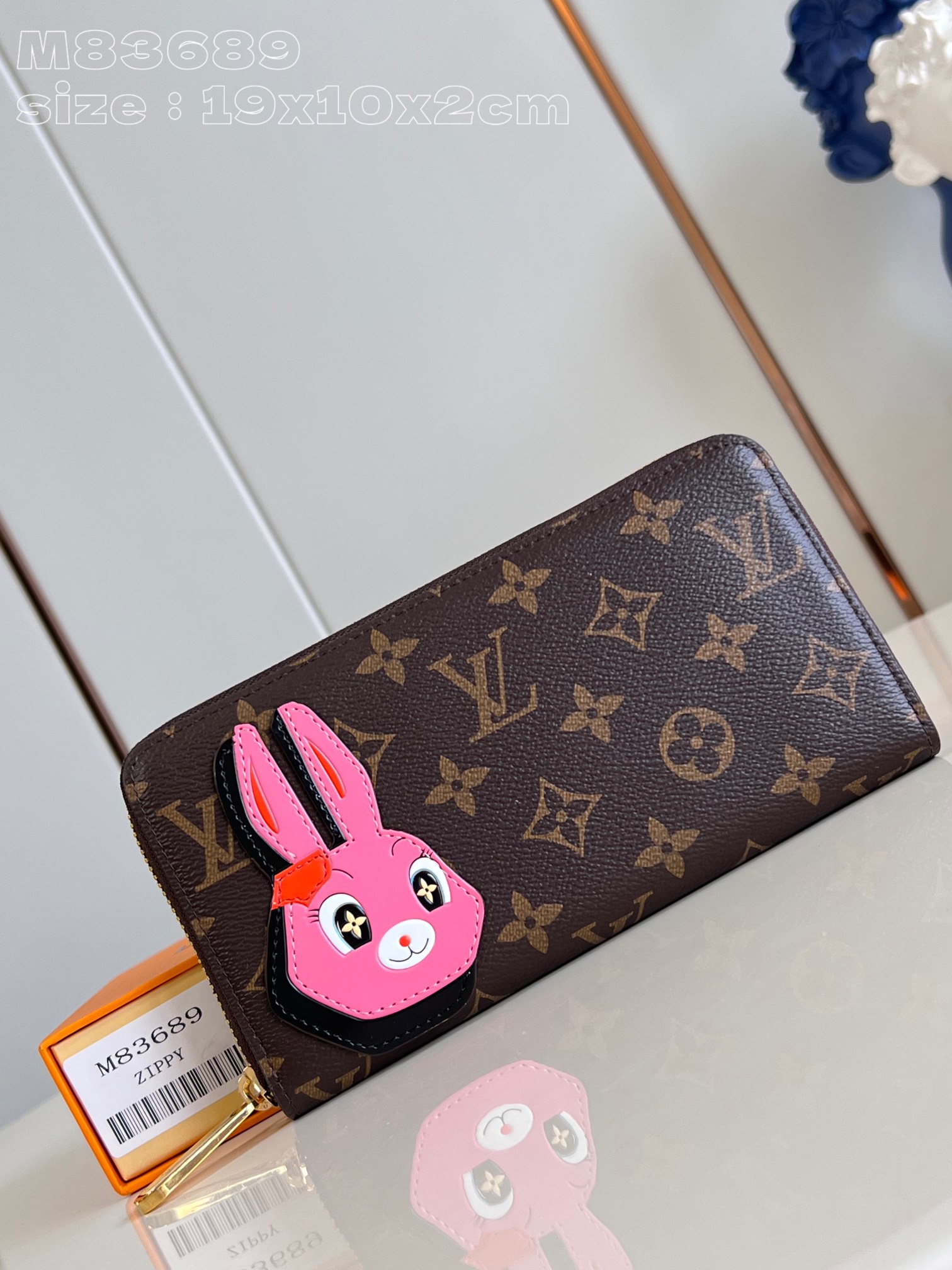Bagsaaa L0vis Vvtt0n M83689 Zippy Wallet - 19.5 x 10.5 x 2.5 cm