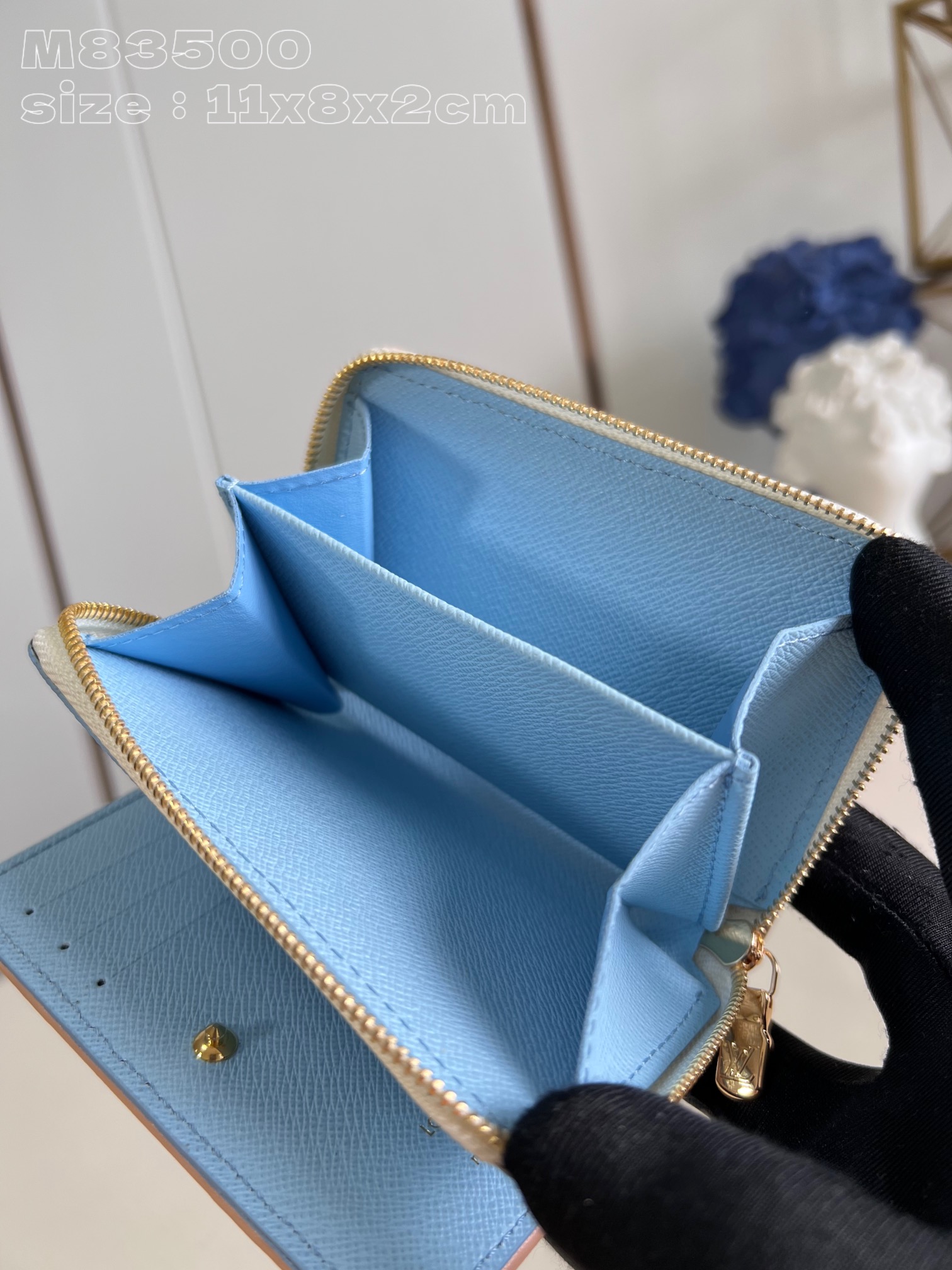 Bagsaaa L0vis Vvtt0n M83500 Lou Wallet - 11.5 x 8.5 x 2.2 cm