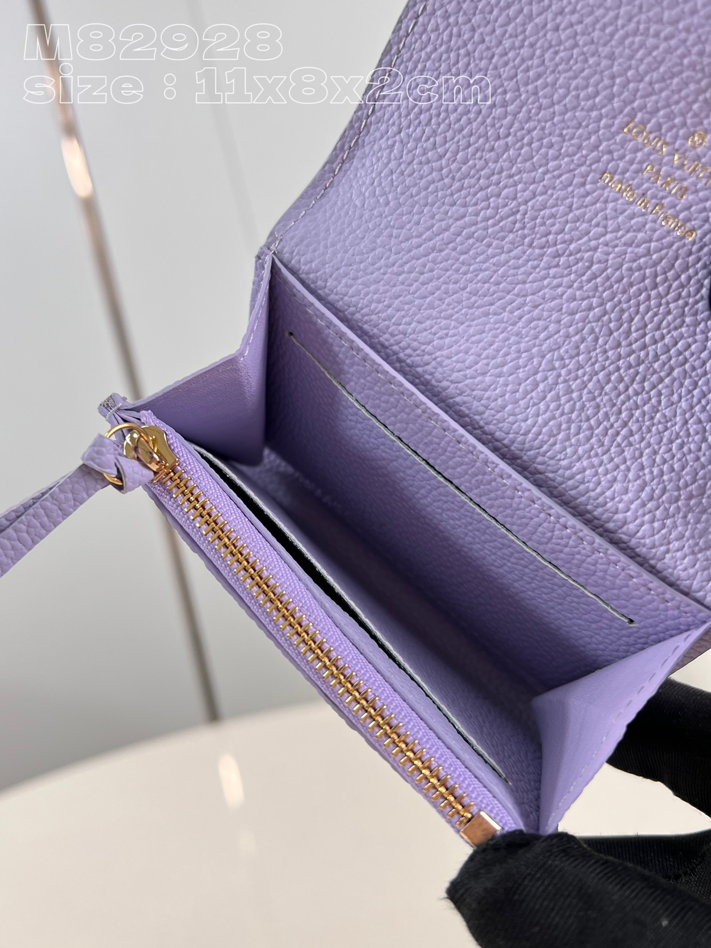 Bagsaaa L0vis Vvtt0n M82927 Rosalie Coin Purse Purple - 11 x 8 x 2.5 cm