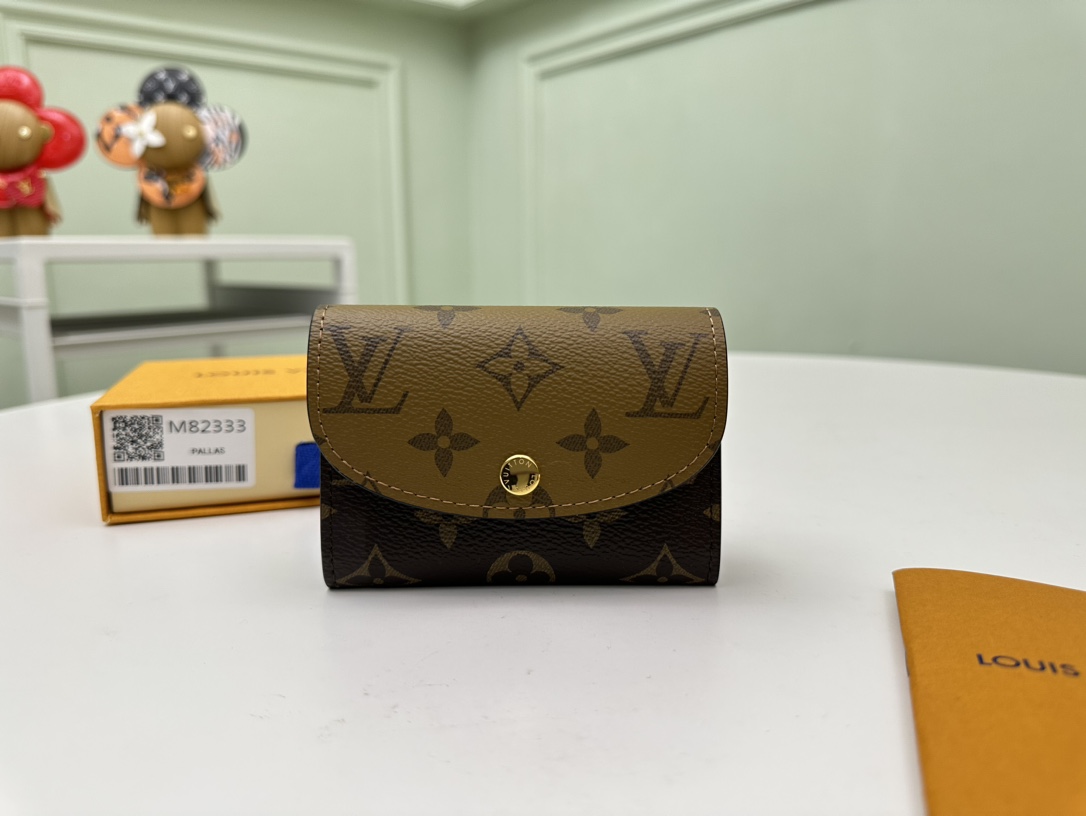 Bagsaaa L0vis Vvtt0n M82333 Rosalie Coin Purse Monogram - 11 x 8 x 2.5 cm