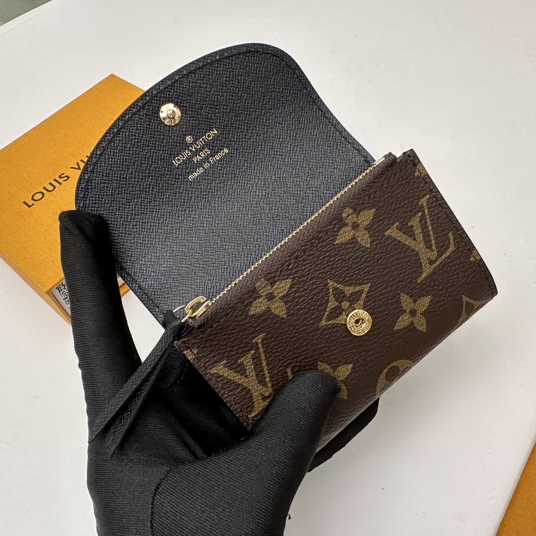 Bagsaaa L0vis Vvtt0n M82333 Rosalie Coin Purse Monogram - 11 x 8 x 2.5 cm