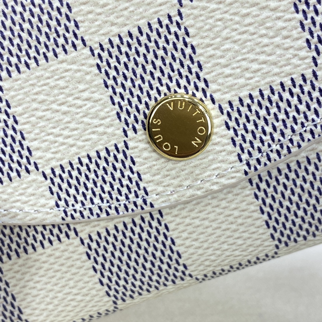 Bagsaaa L0vis Vvtt0n N61276 Rosalie Coin Purse - 11 x 8 x 2.5 cm