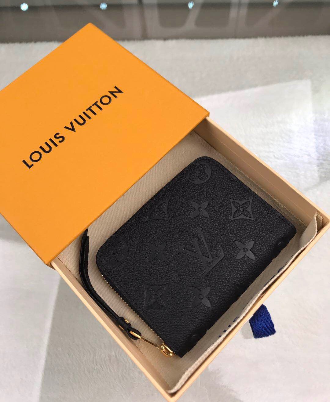 Bagsaaa L0vis Vvtt0n M60574 Zippy Coin Purse Black - 11 x 8.5 x 2 cm
