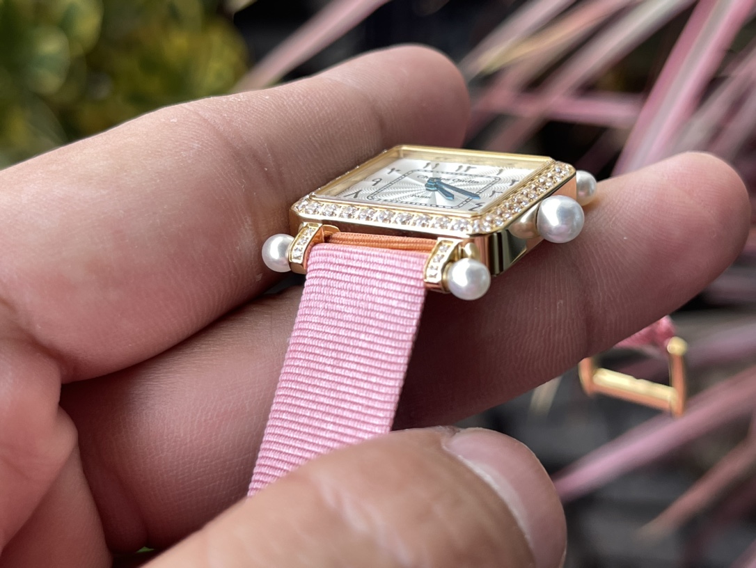 Bagsaaa Charles Oudin Pink Watch