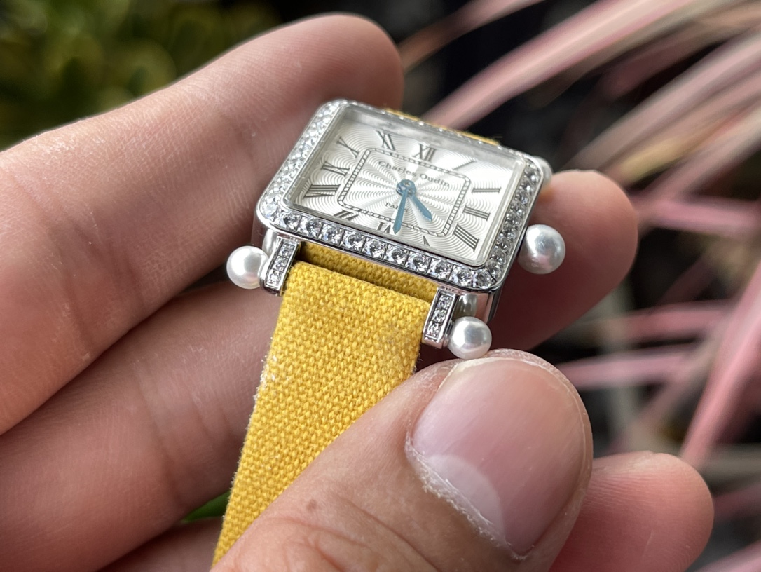 Bagsaaa Charles Oudin Yellow Watch