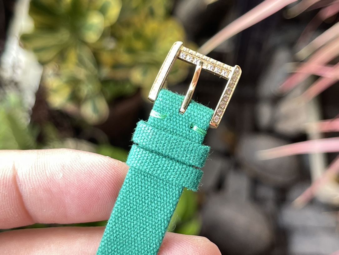 Bagsaaa Charles Oudin Green Watch