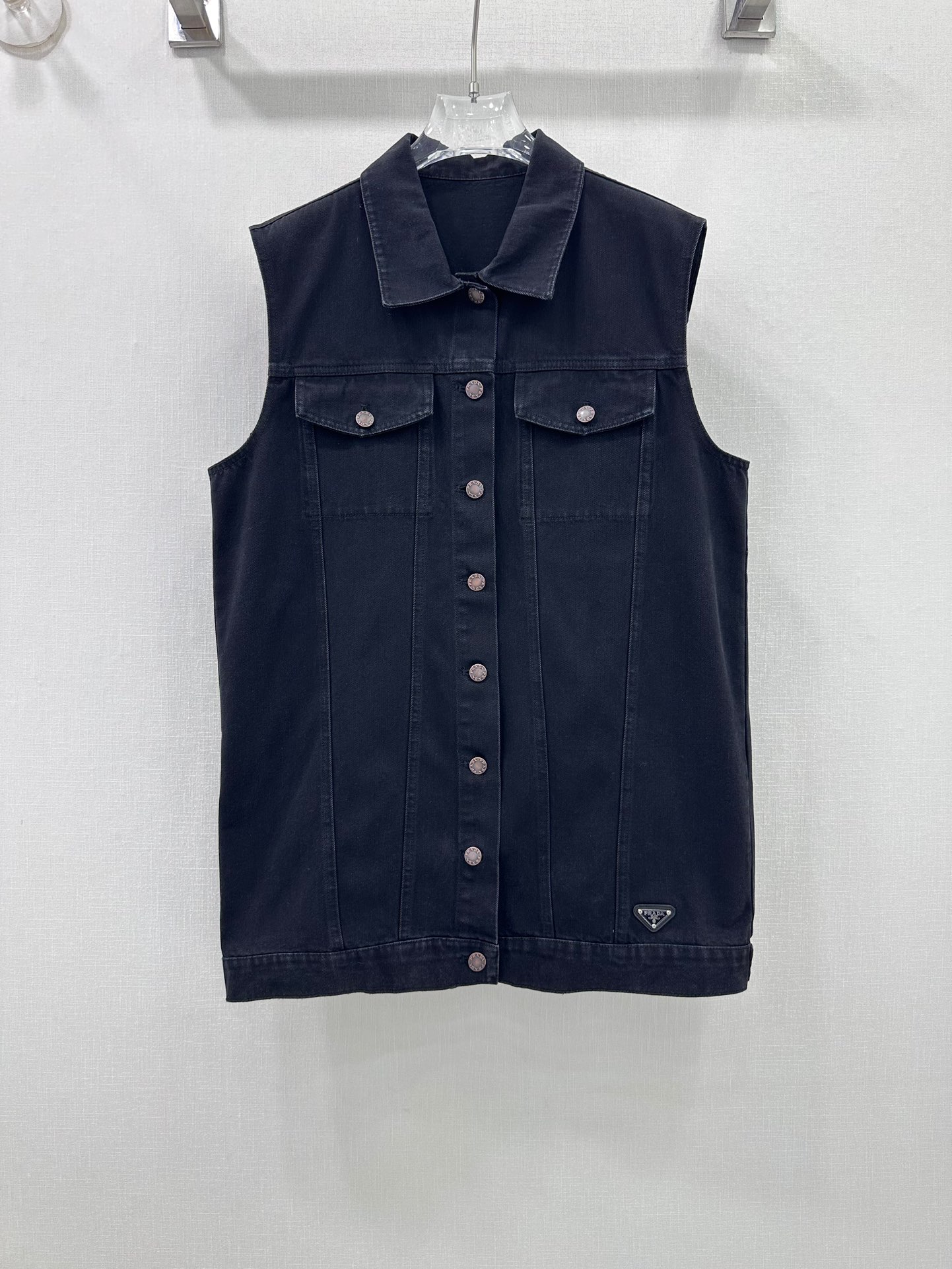 Bagsaaa Pra*a Denim mini-dress
