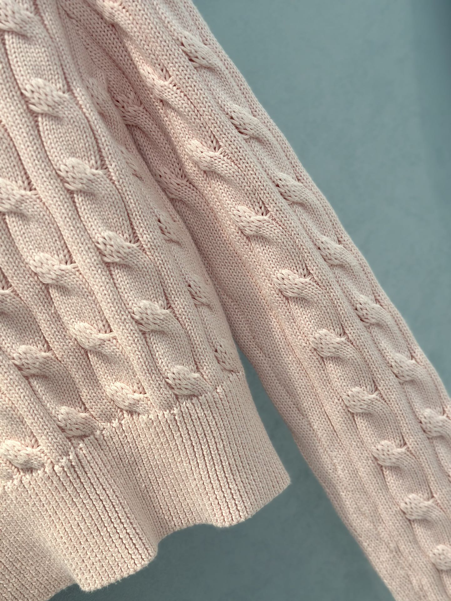 Bagsaaa L0ew* Sweater in cotton pink