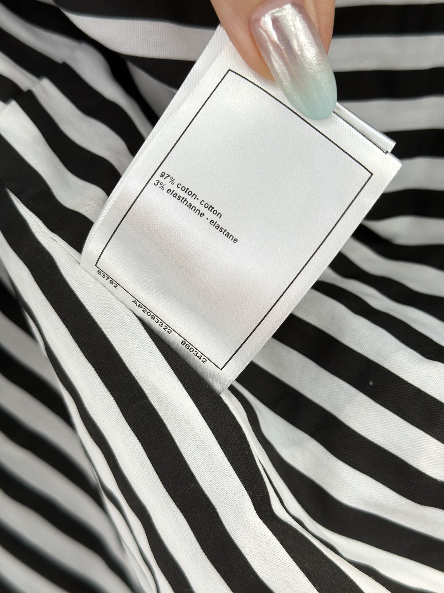 Bagsaaa Ch**el Stretch Printed Cotton Poplin