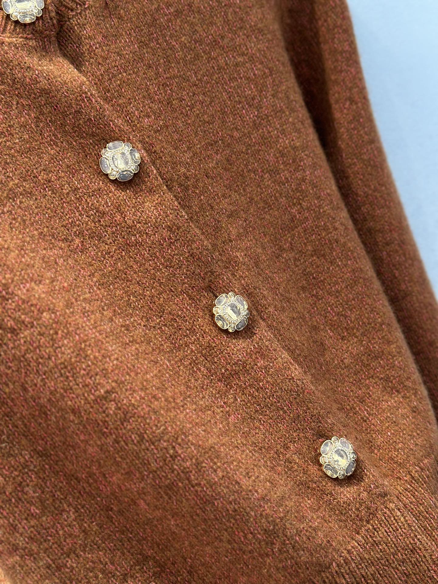 Bagsaaa Ch**el Brown Cardigan