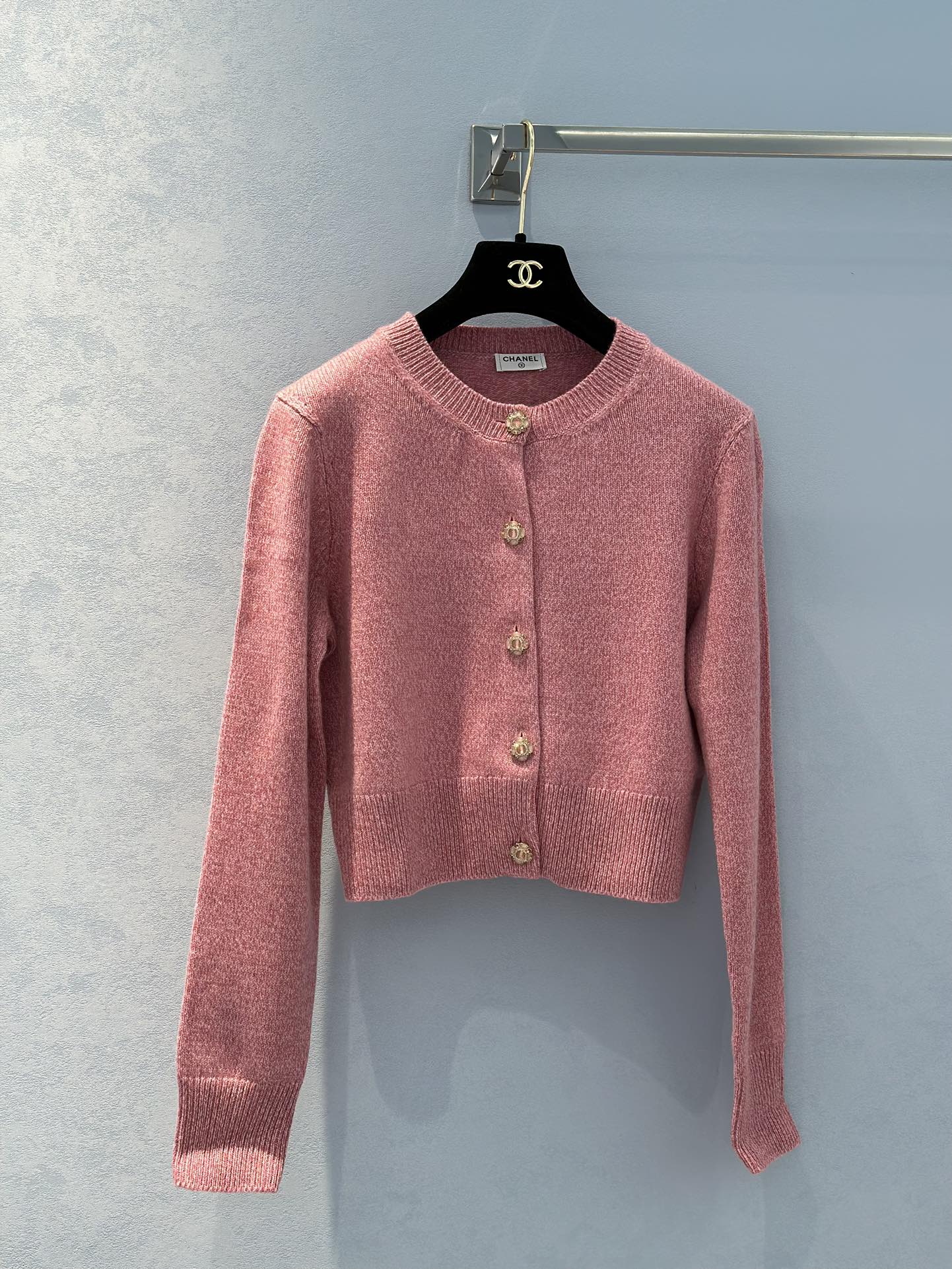 Bagsaaa Ch**el Pink Cardigan