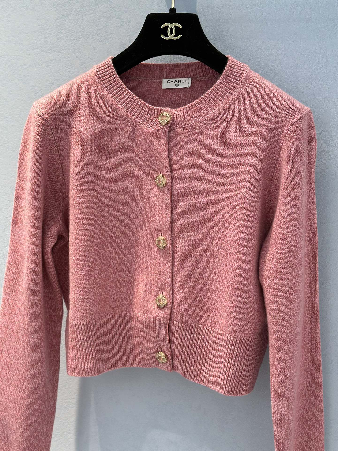 Bagsaaa Ch**el Pink Cardigan