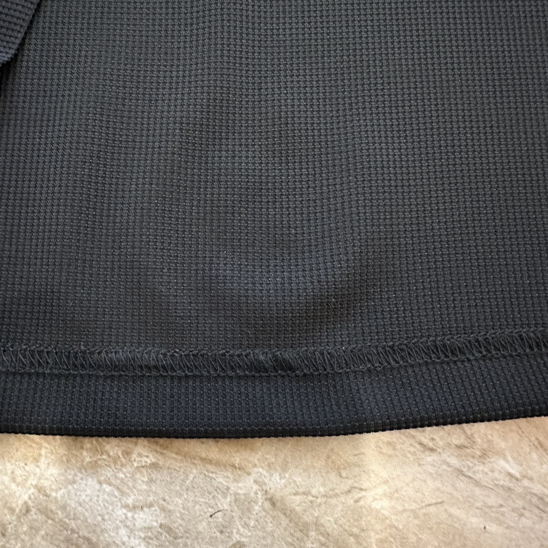 Bagsaaa Pra*a Black Polo With Zipper