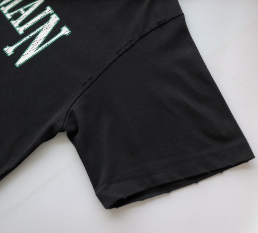 Bagsaaa Ba1en*iaga Saint Germain T-shirt Black