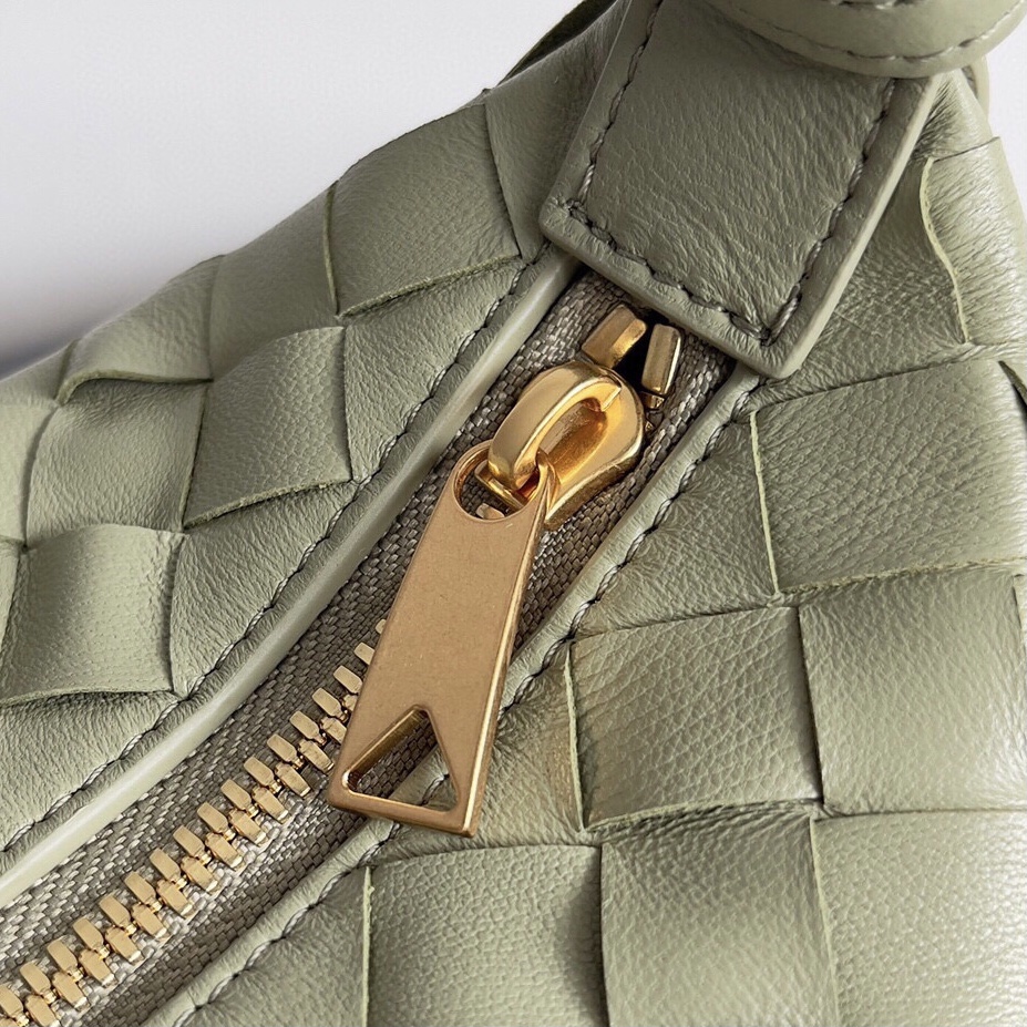 Bagsaaa B0tt*ga Ven*ta Mini Wallace Green Travertine - 20x13x9.5 cm