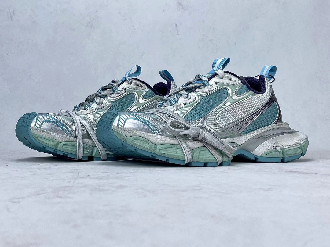 Bagsaaa Ba1en*iaga Light Blue Sneaker