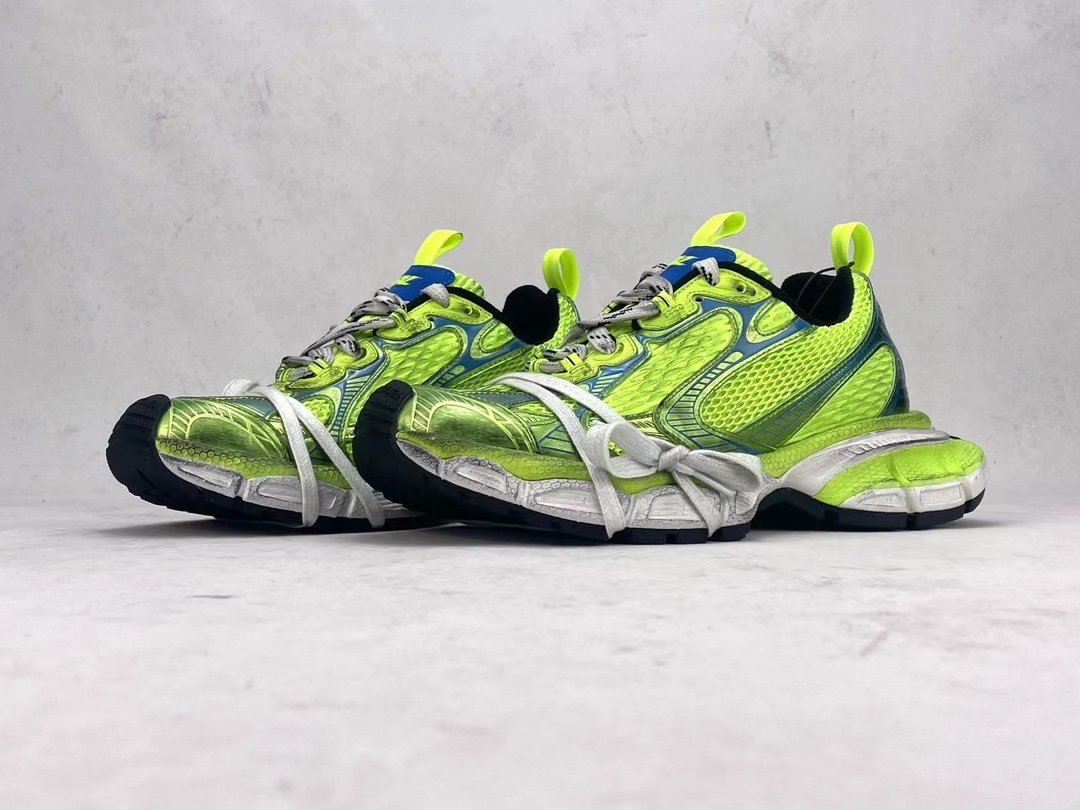 Bagsaaa Ba1en*iaga Neon Green Sneaker