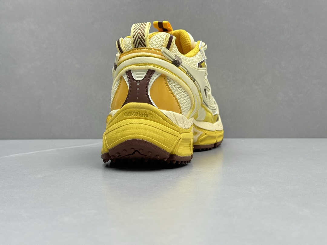 Bagsaaa Off White Yellow Sneaker