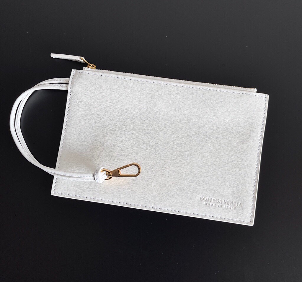 Bagsaaa B0tt*ga Ven*ta Mini Arco Tote White - 25*16*8cm