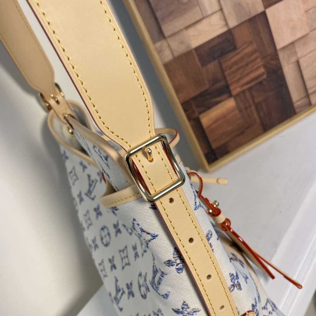 Bagsaaa L0vis Vvtt0n M24707 CarryAll PM Multicolor Beige - 29×24×12cm