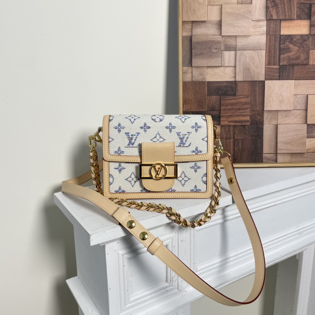 Bagsaaa L0vis Vvtt0n M24841 Mini Dauphine - 20 x 15 x 9 cm