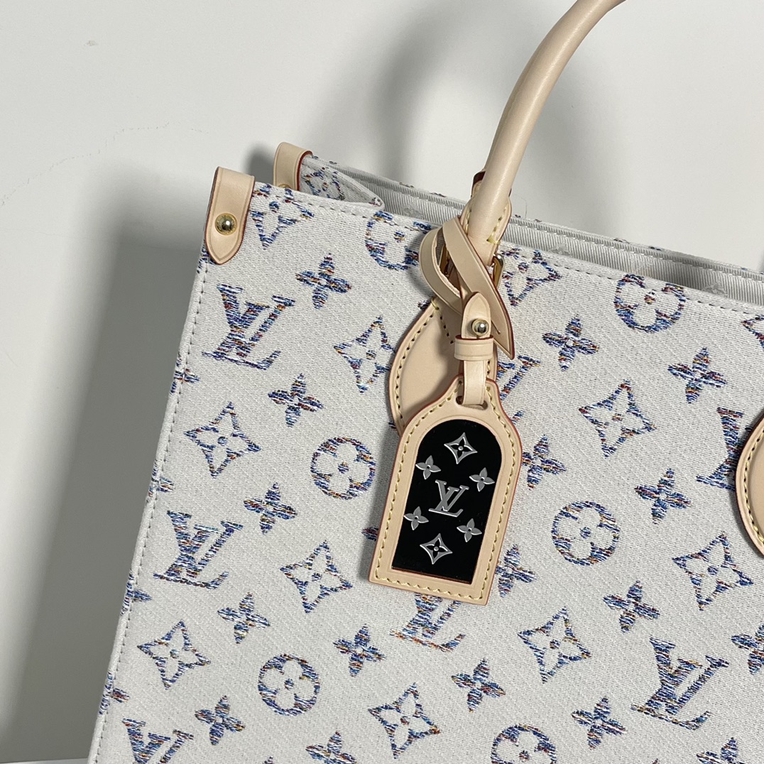 Bagsaaa L0vis Vvtt0n M24708 OnTheGo MM Multicolor Beige - 35 x 27 x 14 cm