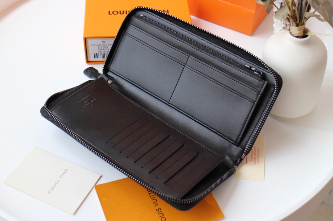 Bagsaaa LV M81510 Zippy Wallet Black - 19.5 x 10.5 x 2.5 cm