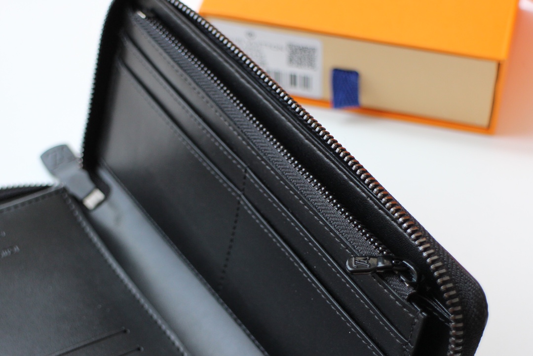 Bagsaaa LV M81510 Zippy Wallet Black - 19.5 x 10.5 x 2.5 cm