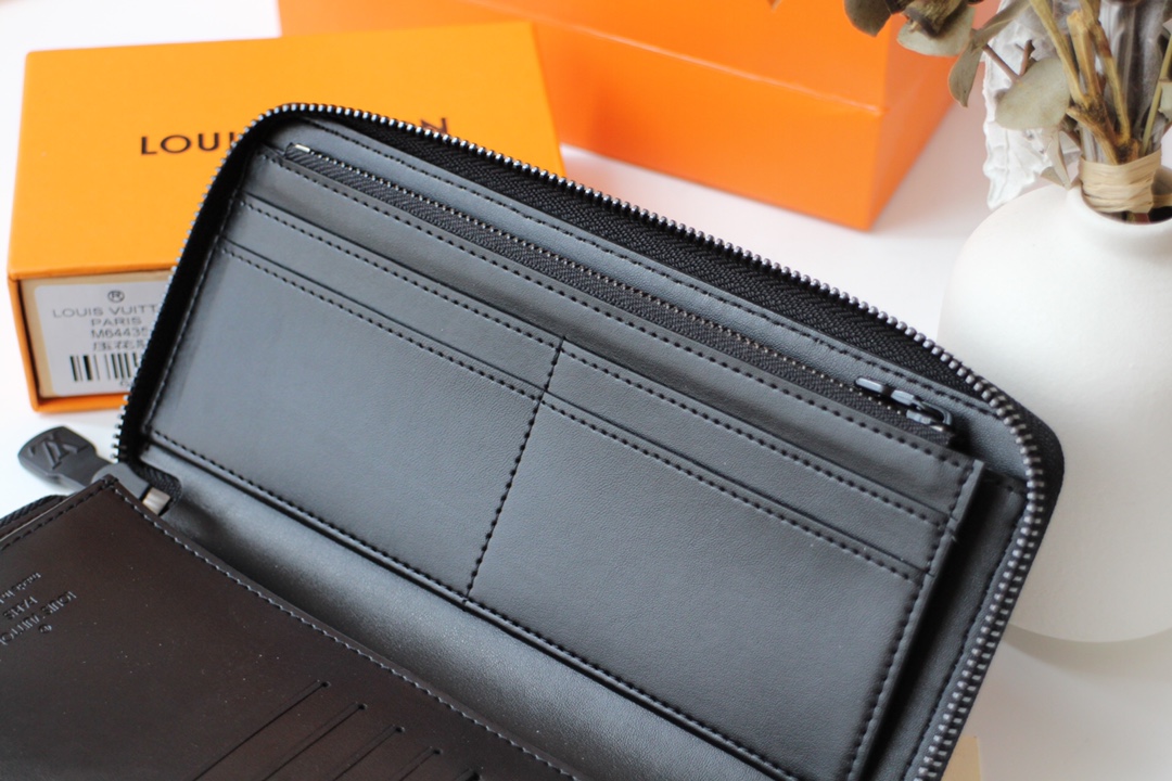 Bagsaaa LV M81510 Zippy Wallet Black - 19.5 x 10.5 x 2.5 cm