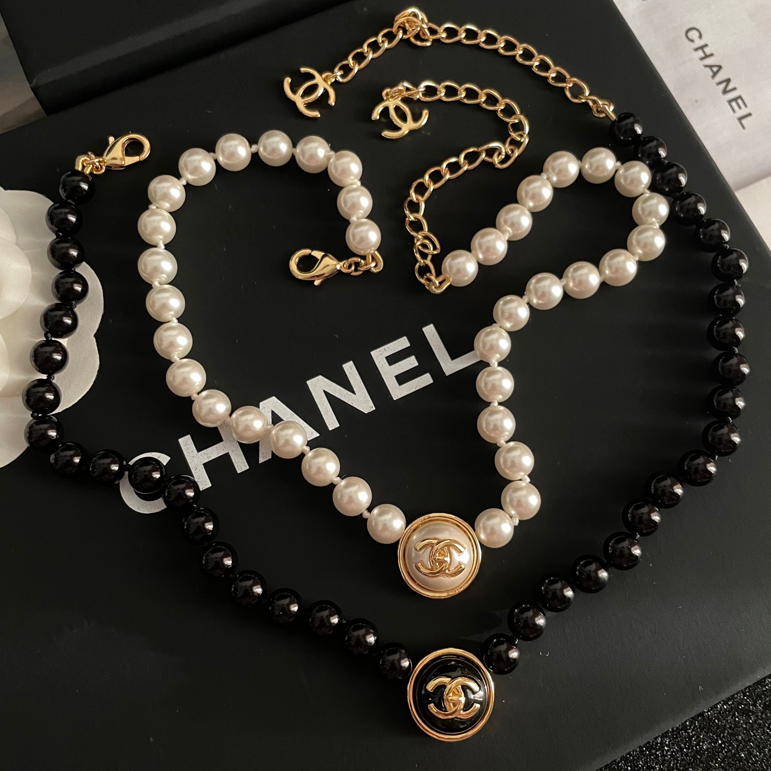 Bagsaaa Ch**el Necklace 02