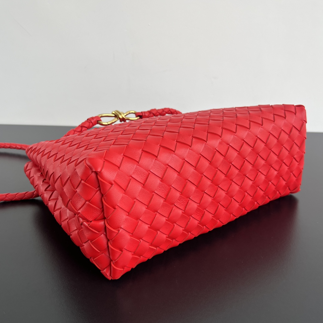 Bagsaaa B0tt*ga Ven*ta Red Andiamo - 32.5x24x12 cm