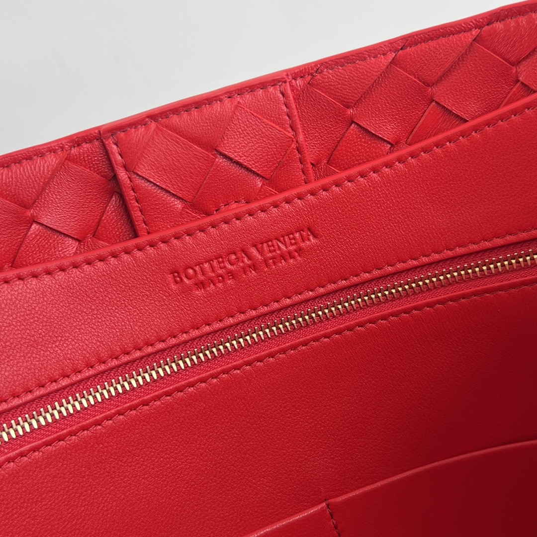 Bagsaaa B0tt*ga Ven*ta Red Andiamo - 32.5x24x12 cm