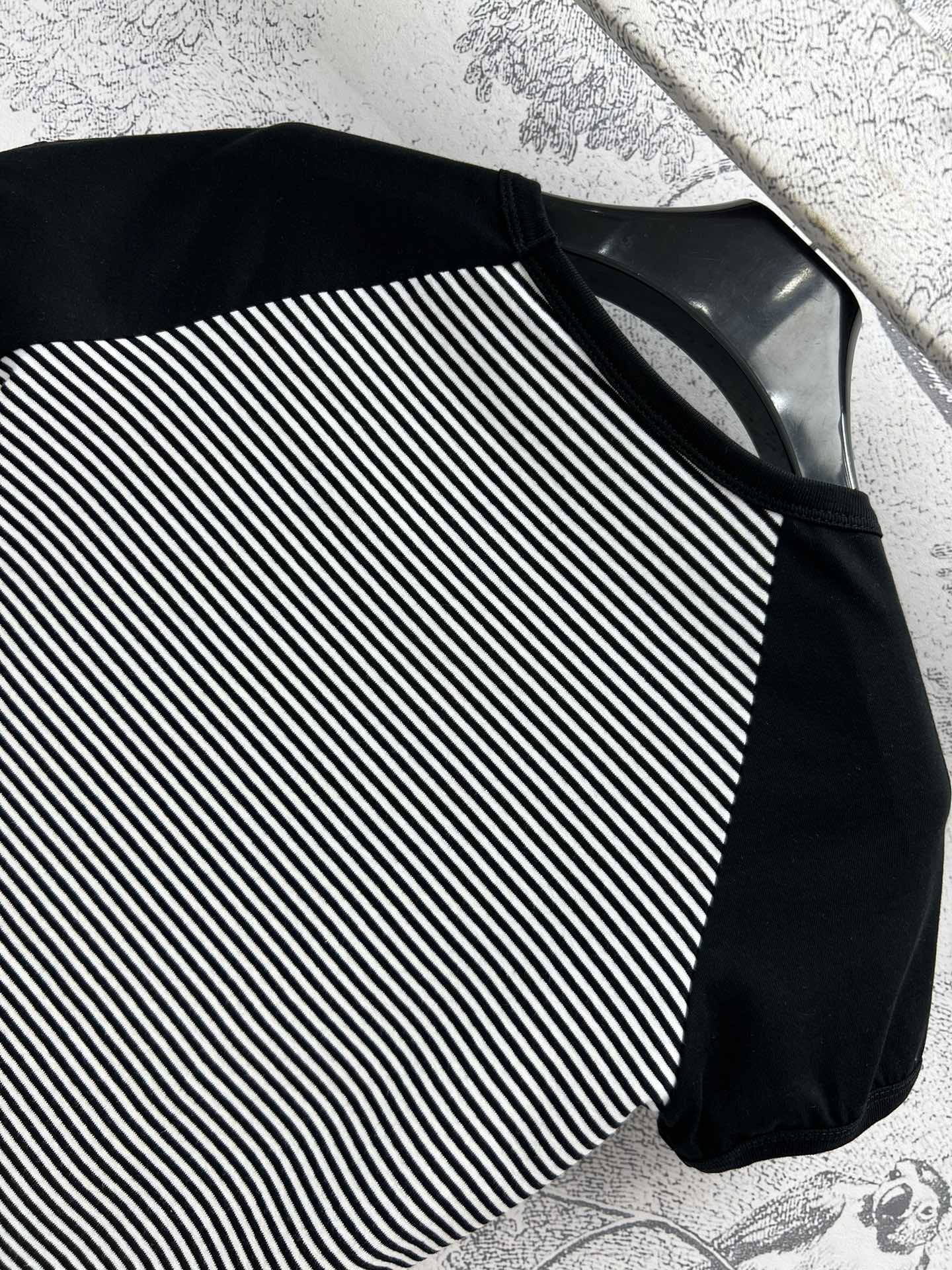 Bagsaaa Ce1i*e Triomphe T-Shirt In Cotton Jersey Black & White