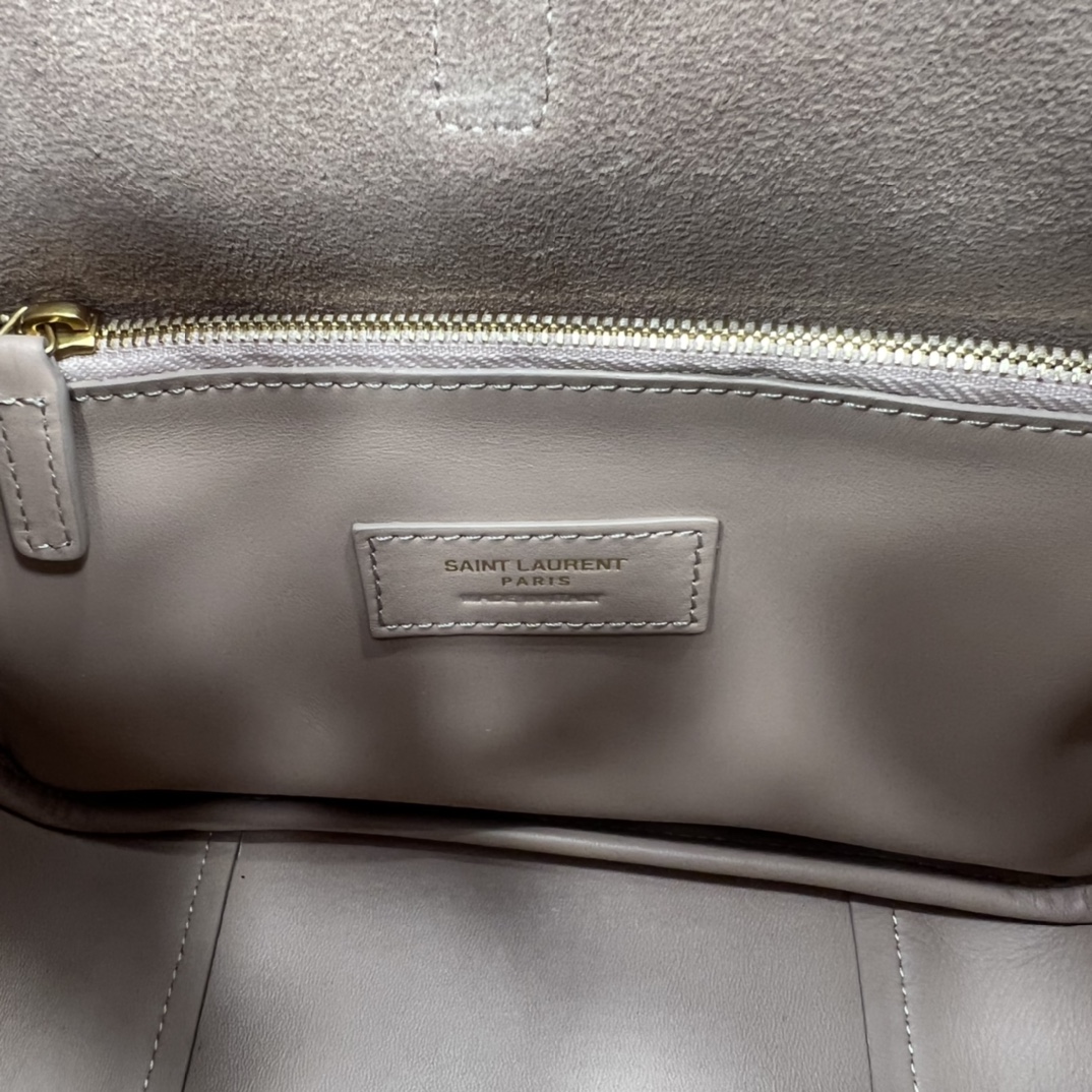 Bagsaaa Y51 Le 5 À 7 S*pple Small In Grained Leather Pink - 23 X 22 X 8.5 CM