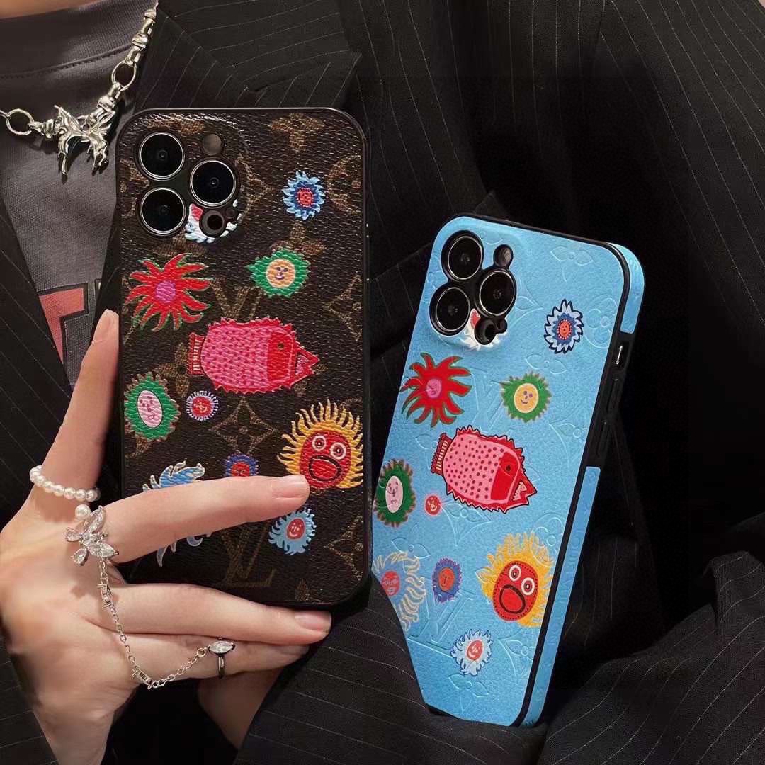 Bagsaaa L0vis Vvtt0n Brown Phone Case