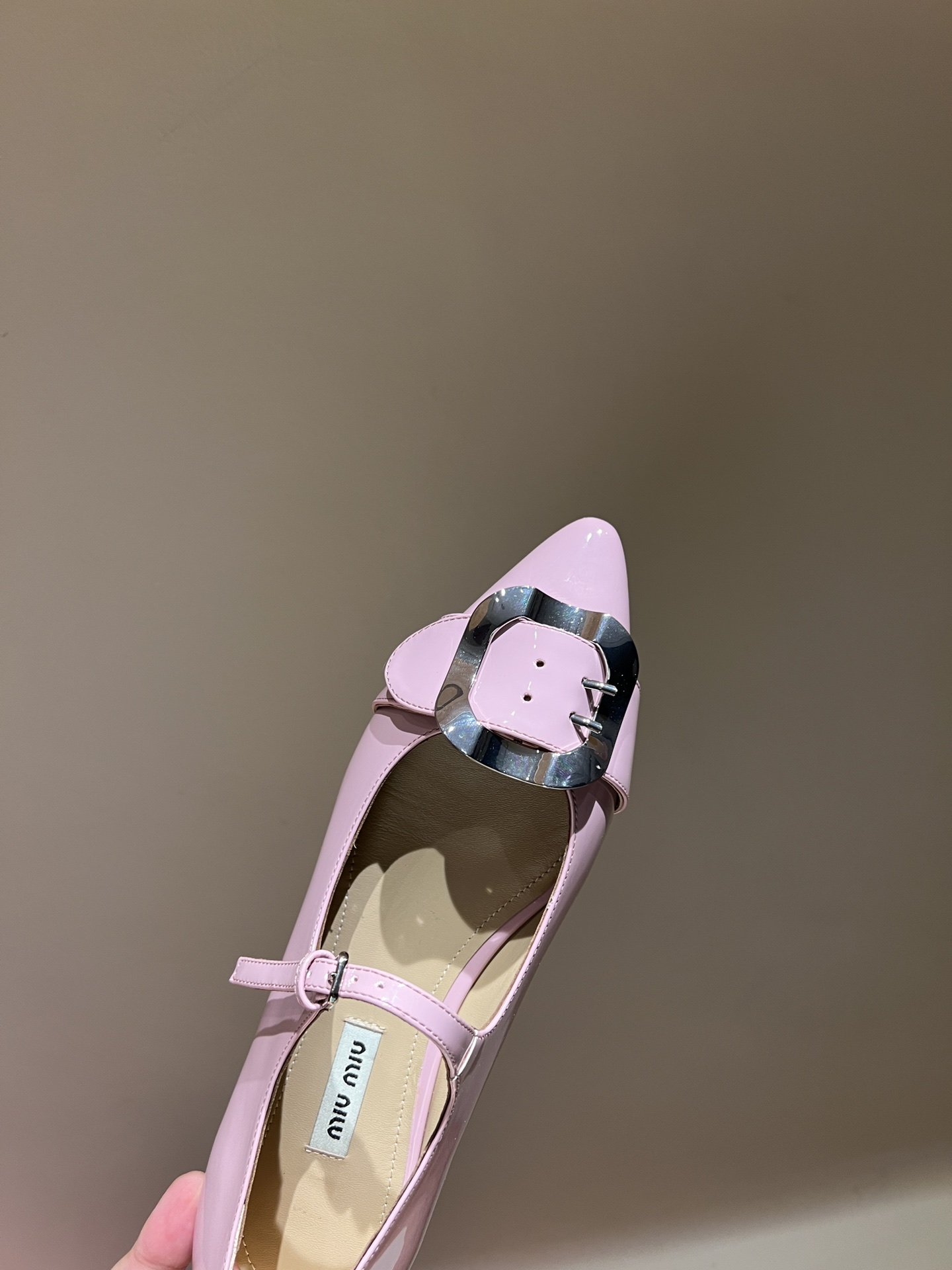 Bagsaaa M1um1u Pink Shoes