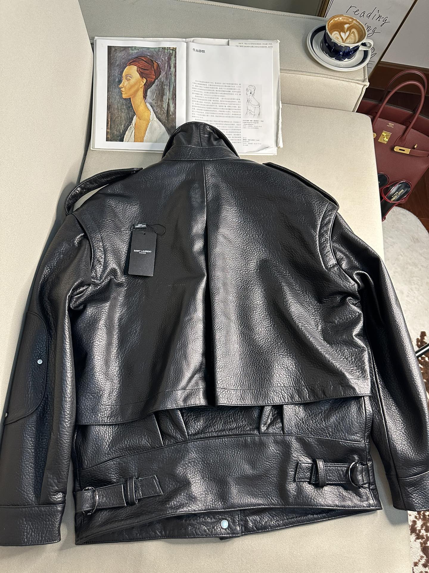 Bagsaaa Y51 Leather Jacket