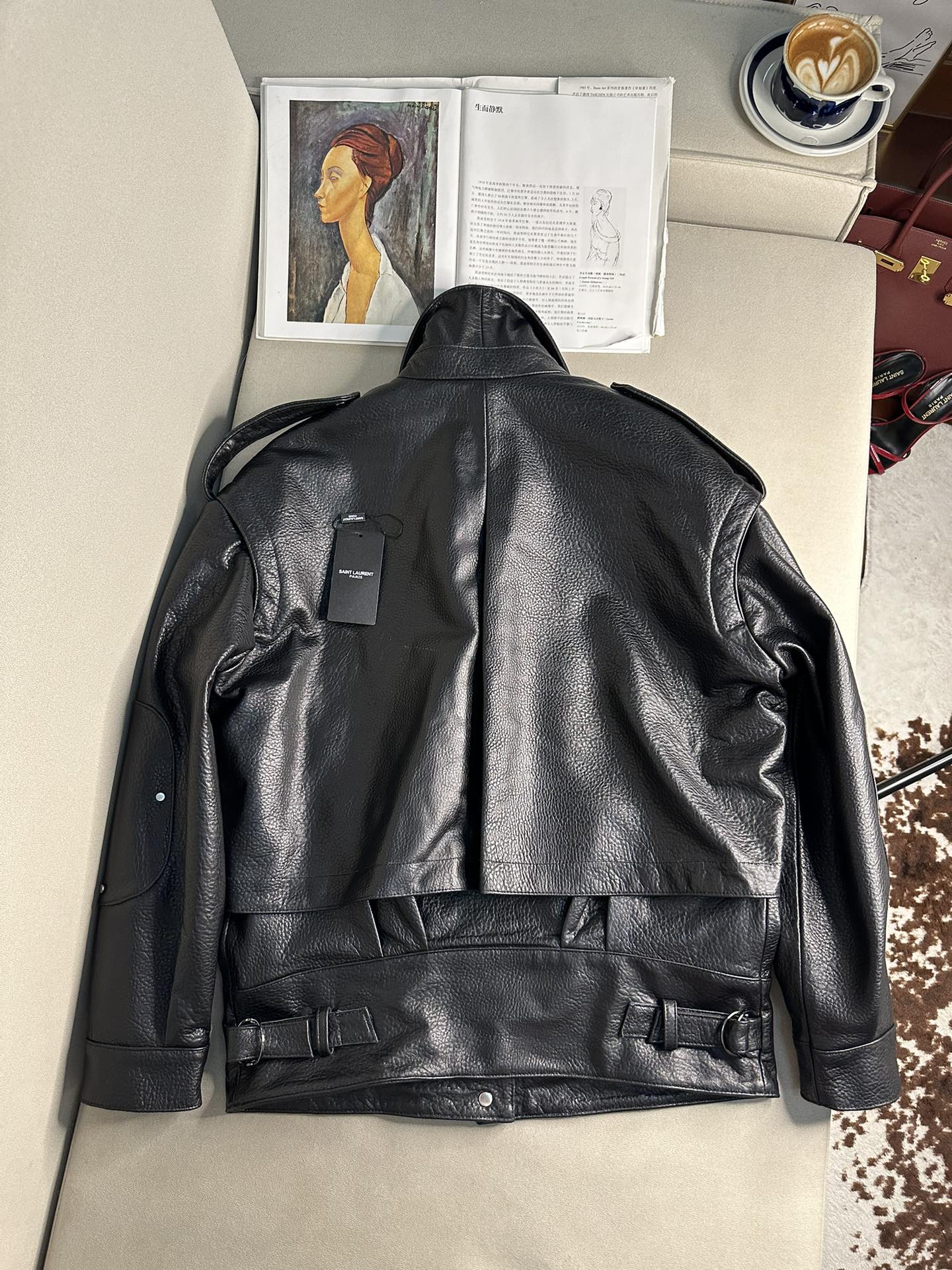 Bagsaaa Y51 Leather Jacket