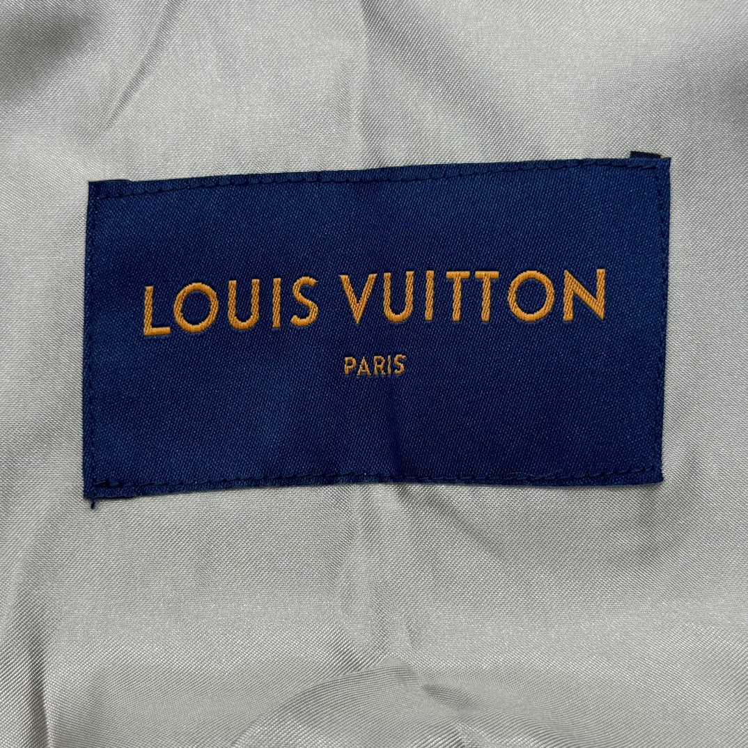 Bagsaaa LV Embroidered Cotton Blend Bomber