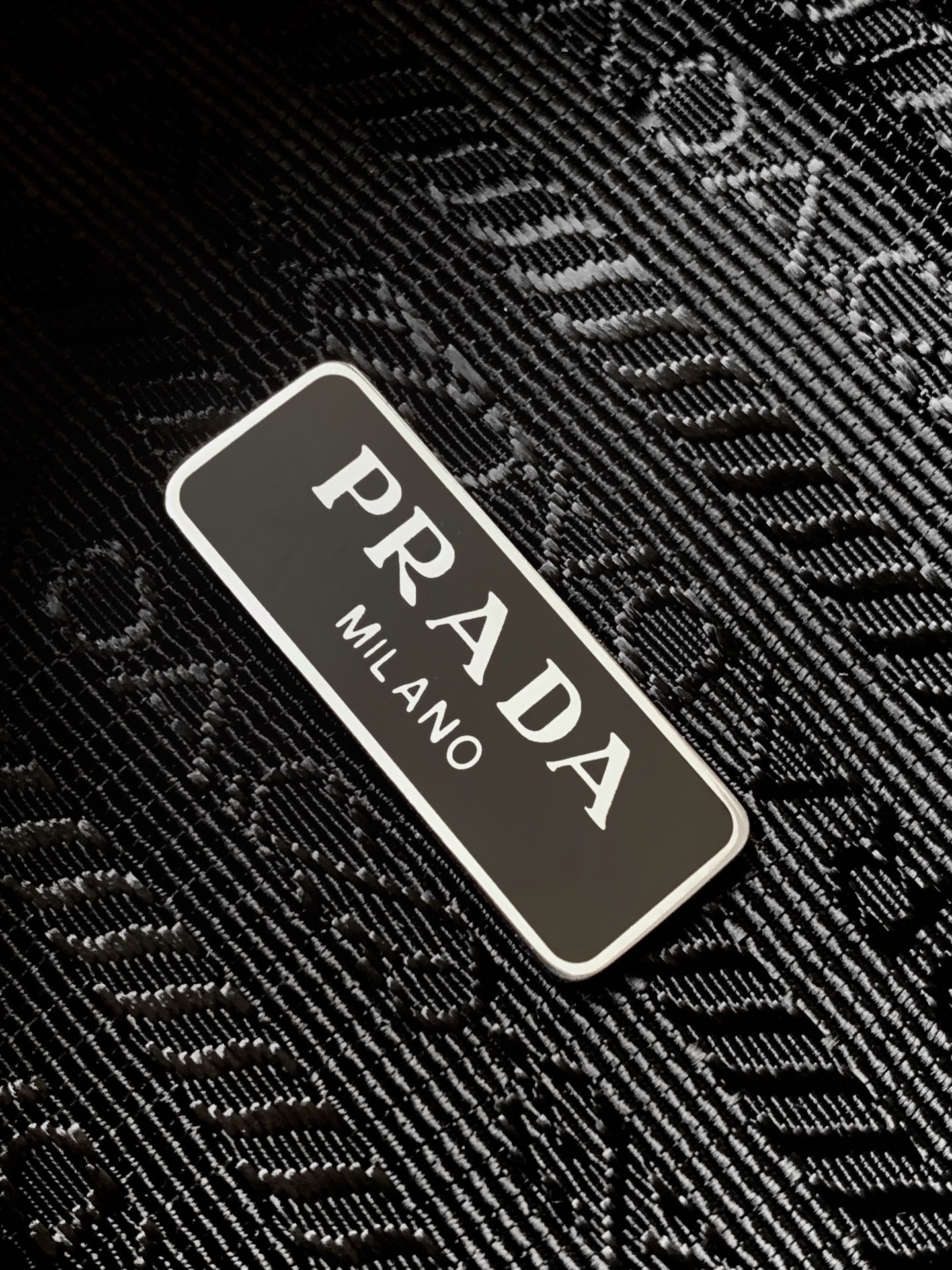 Bagsaaa Re-Nylon Pra*a Re-Edition 2000 mini-bag black - 22x6x17 cm