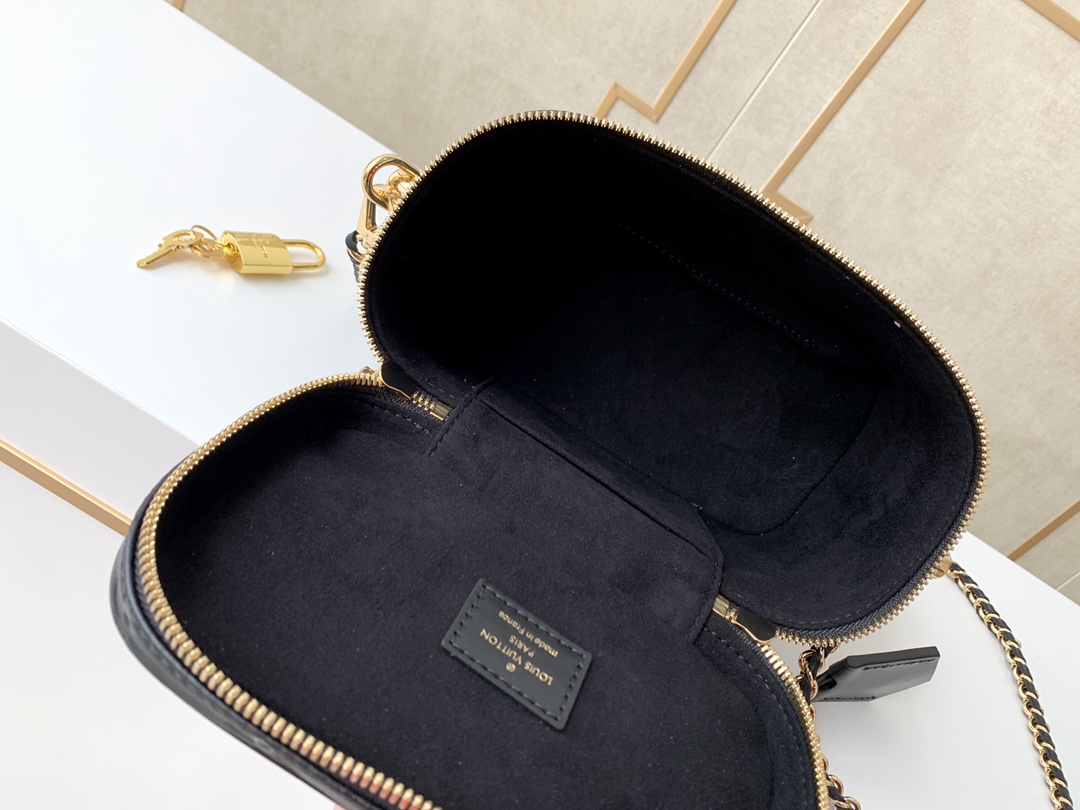 Bagsaaa L0vis Vvtt0n M57118 Vanity PM Bag Black - 19 x 13 x 11 cm