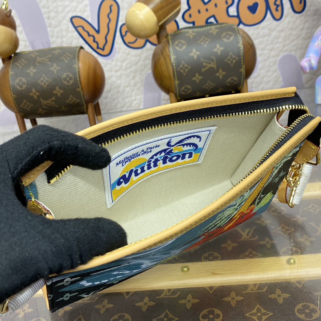 Bagsaaa L0vis Vvtt0n M83466 Gaston Wearable Wallet - 22 x 14.5 x 4.5 cm