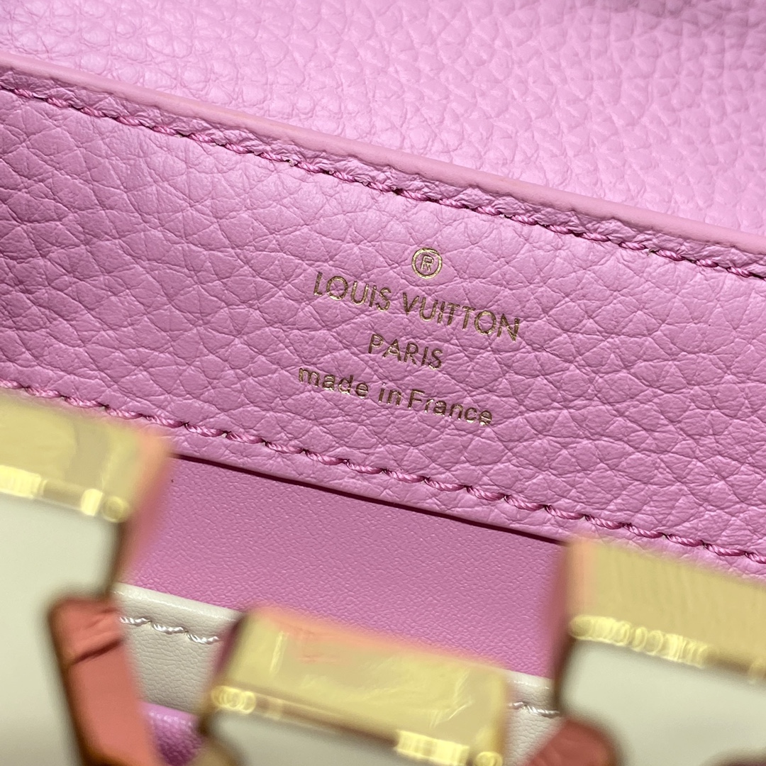 Bagsaaa L0vis Vvtt0n M24989 Capucines Mini Pink - 21 x 14 x 8 cm