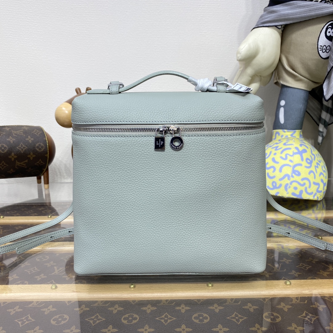 Bagsaaa L0r0 P1ana Light Blue Extra Pocket Bag - 21x23.5x8 cm