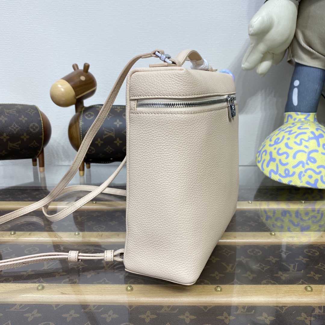 Bagsaaa L0r0 P1ana Light Beige Extra Pocket Bag - 21x23.5x8 cm