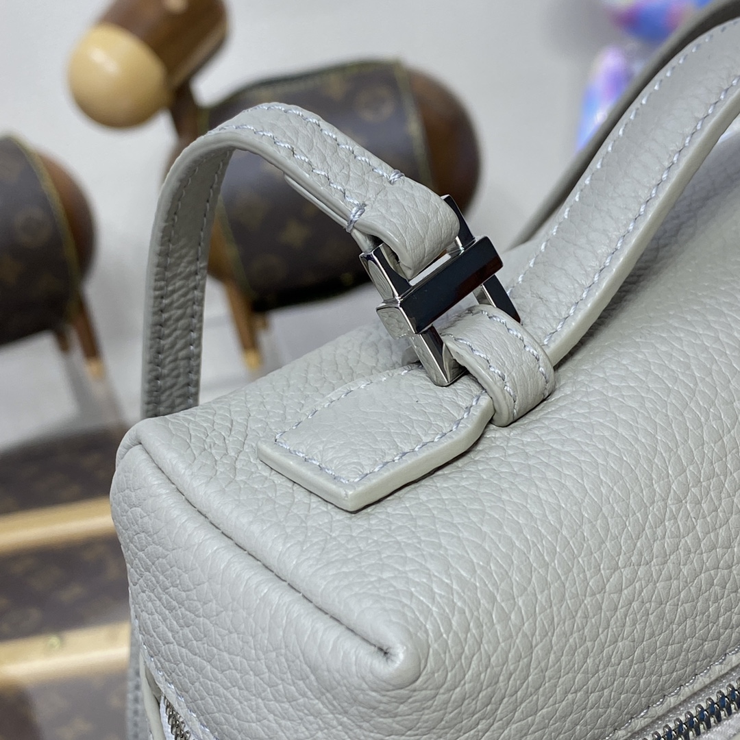 Bagsaaa L0r0 P1ana Gray Extra Pocket Bag - 21x23.5x8 cm