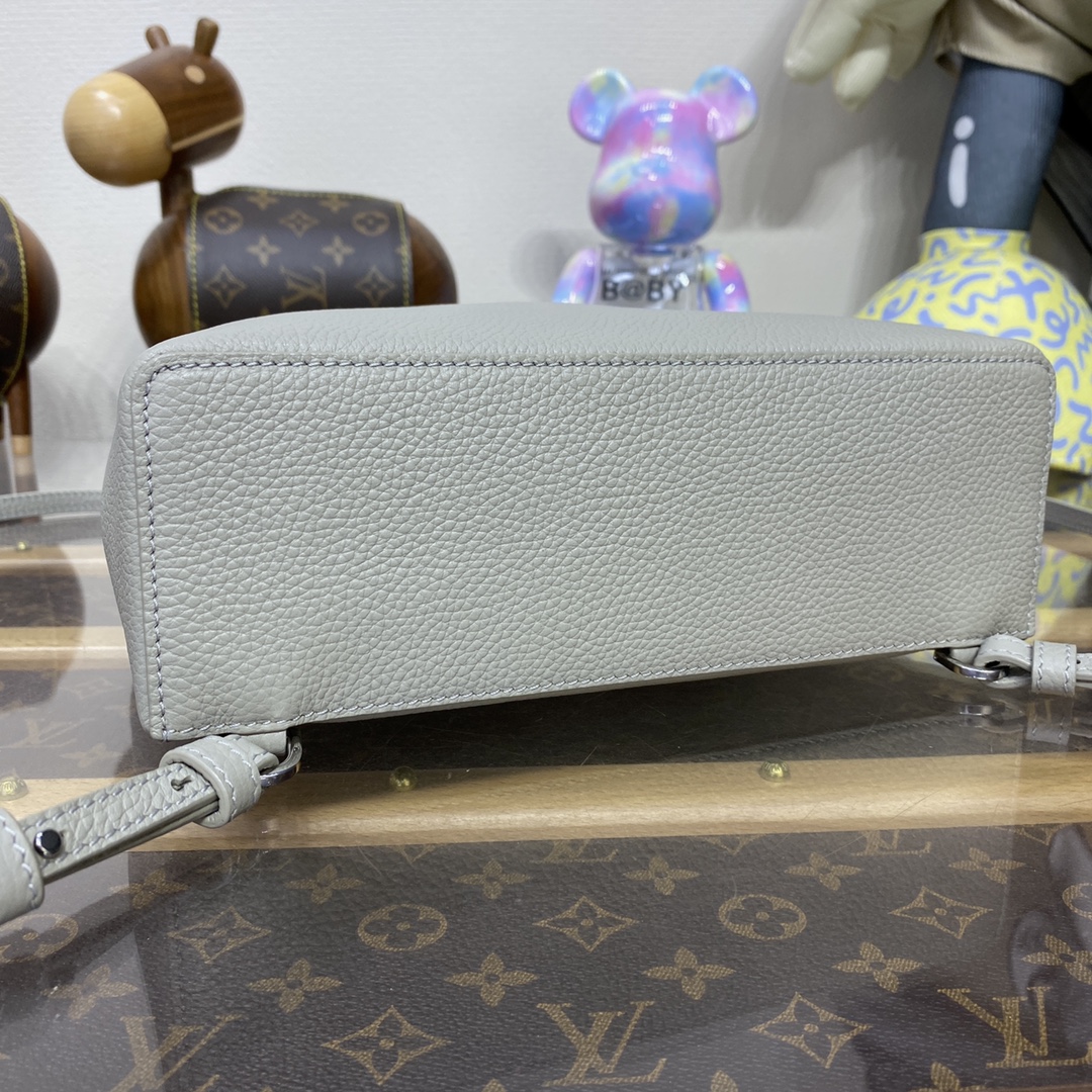 Bagsaaa L0r0 P1ana Gray Extra Pocket Bag - 21x23.5x8 cm