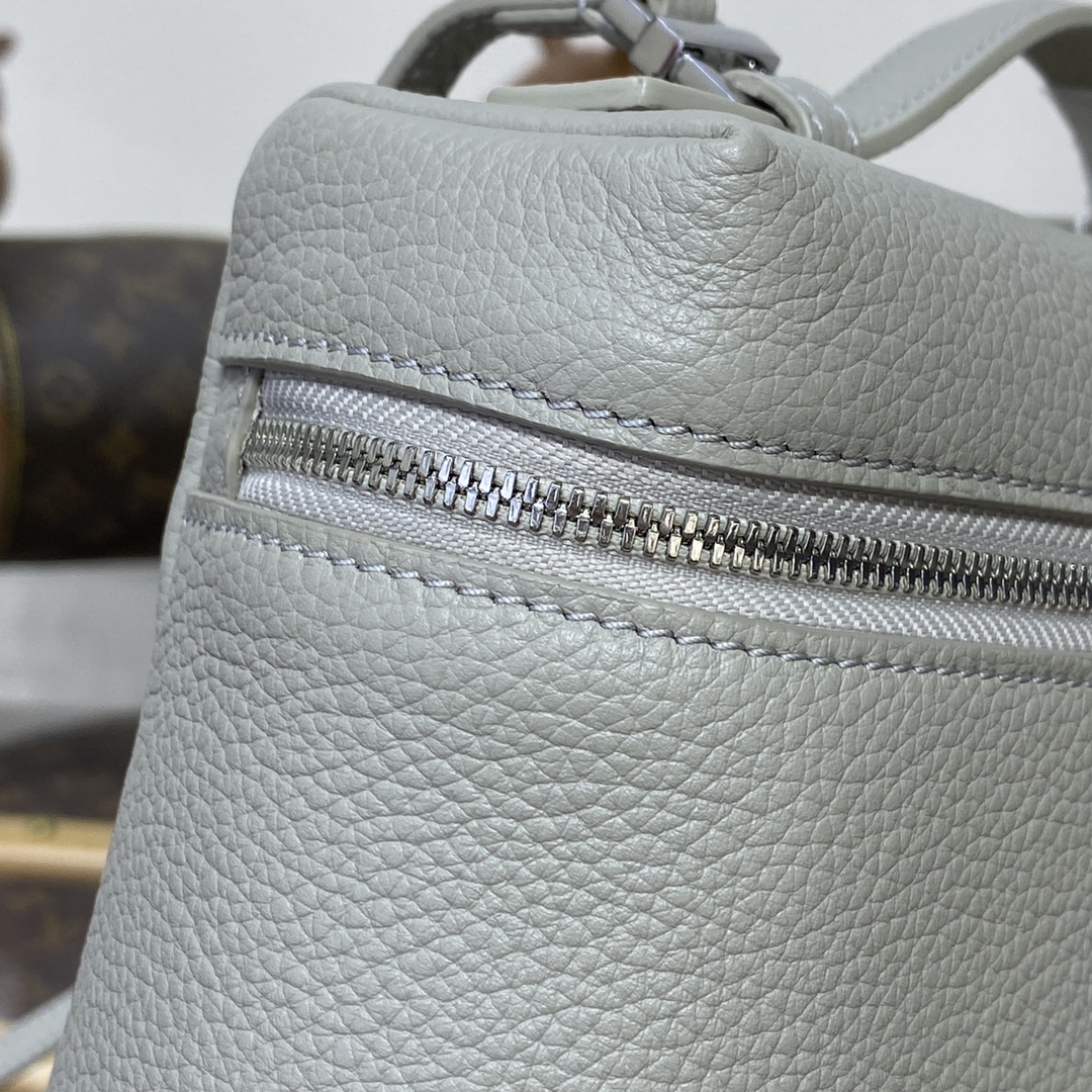 Bagsaaa L0r0 P1ana Gray Extra Pocket Bag - 21x23.5x8 cm